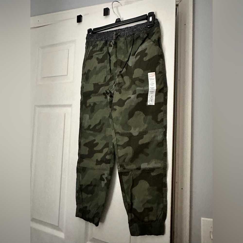 NWT Jumping Beans Camo pants for boys size 8 husky